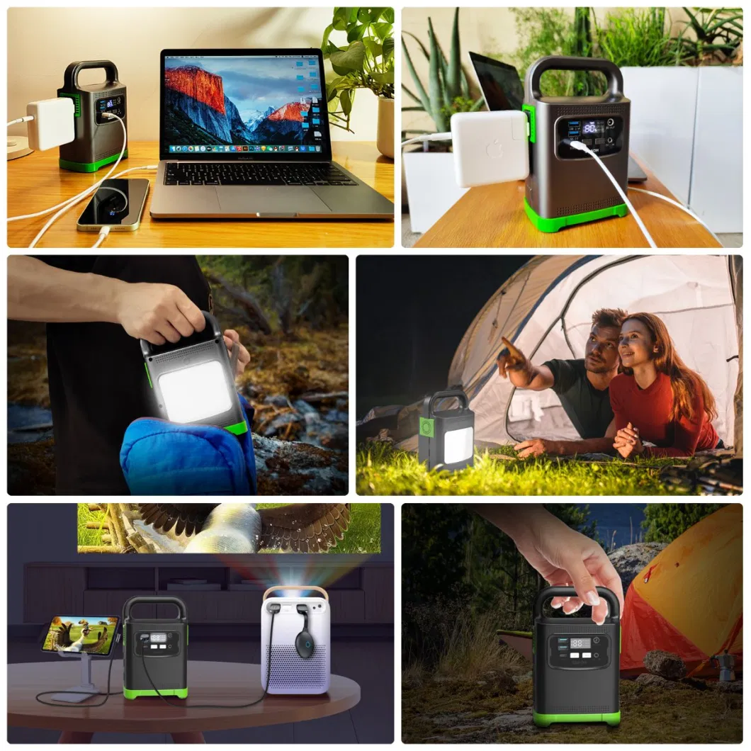 80wh Portable Power Station, 20000mAh 3.7V, AC/DC/Pd Output