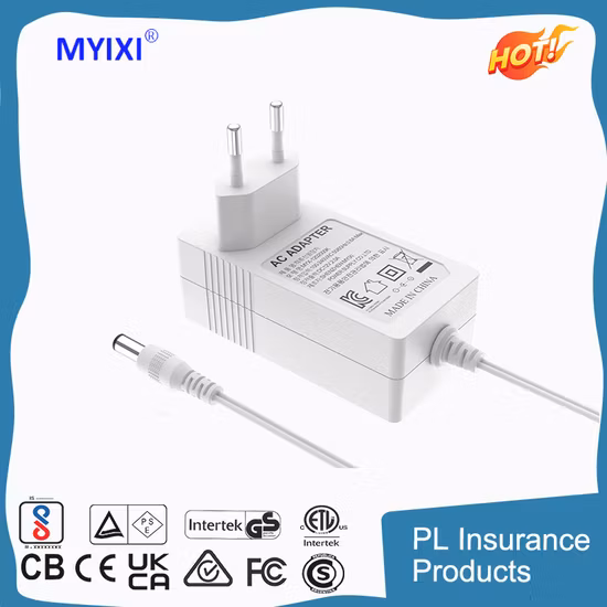 EU Plug 12V1a Desktop Type Power Adapter