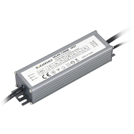 60W LED dimmbarer Treiber, Aluminiumgehäuse, wasserdicht IP67 0