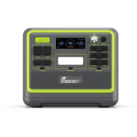 Fossibot Private Module, wasserdicht, schnelles Laden, anpassbar, 2400 W, tragbares Kraftwerk, 110 V/220 V AC, DC, USB-QC3.0-Anschlüsse